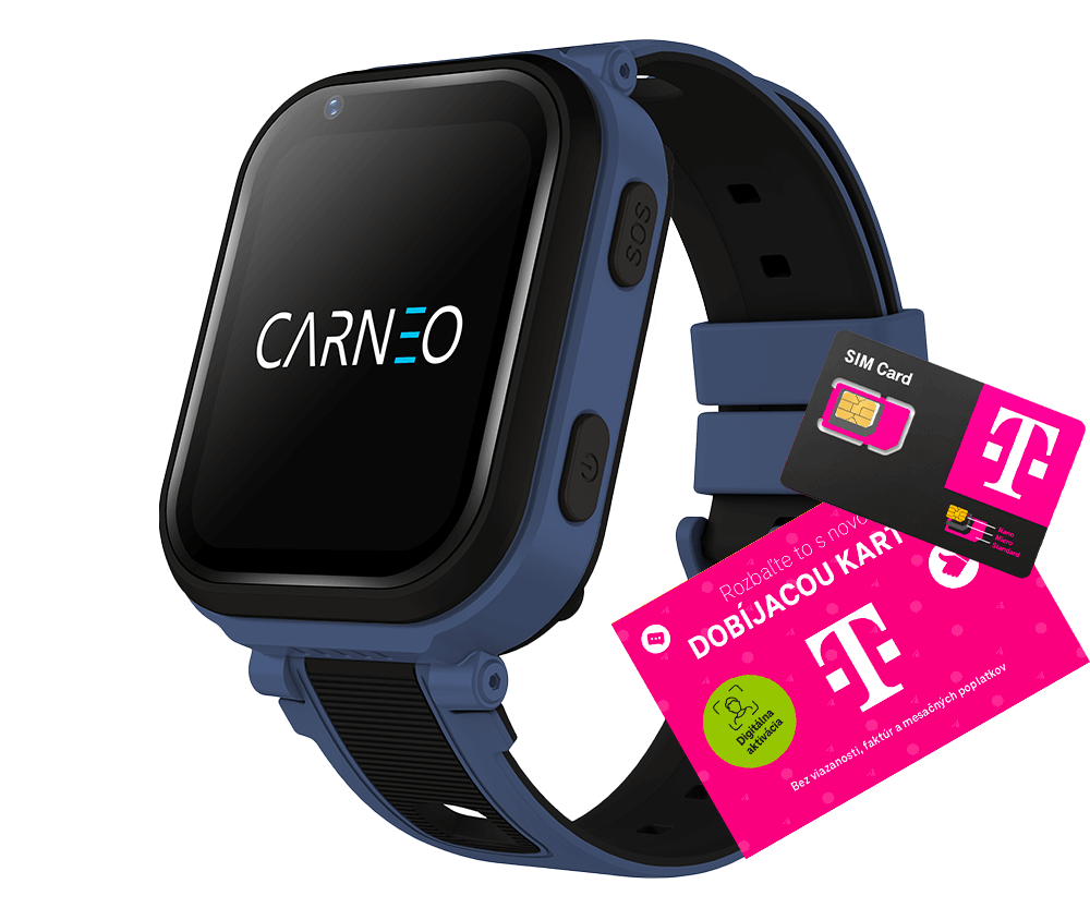 Carneo Guardkid+ 4G Ultra 2 blue SIM